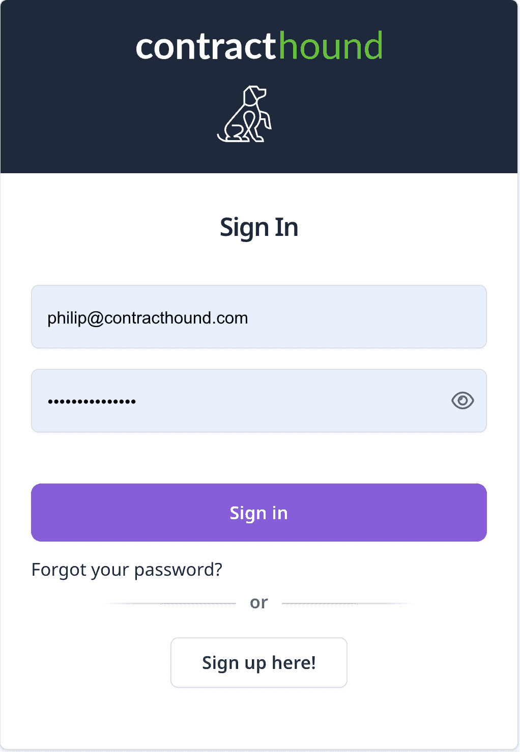 mobile contract uploads